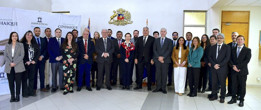 Ministra de la Corte Suprema Gloria Ana Chevesich culmina positiva visita a la jurisdicción Coyhaique