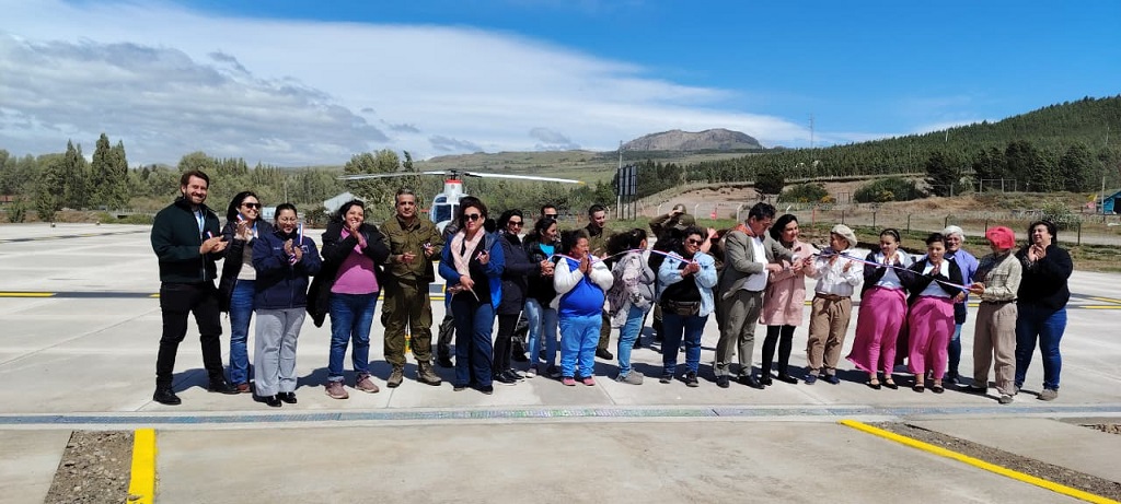 Nuevo punto de posada inaugurado en villa ñirehuao traerá conectividad y seguridad a comunidad frente a incendios forestales, evacuaciones aeromédicas